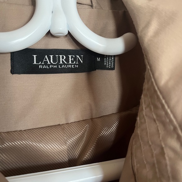 Ralph Lauren Belted Trench Coat Medium - Picture 5 of 5